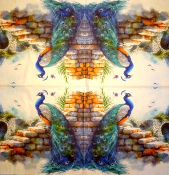 001 Peacock - 3-ply - Adriana Cirstea
